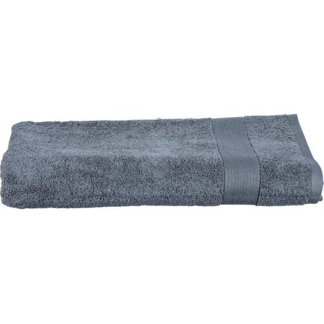Asciugamano 100x150cm Made of cotton fortte Essentiel grey