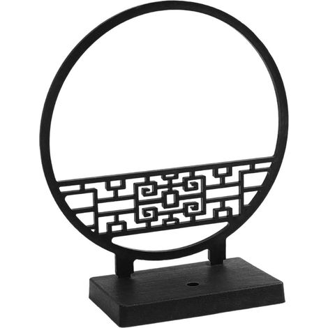 Présentoir innovant orné d'un paravent chinois, décoration robuste (1/5)