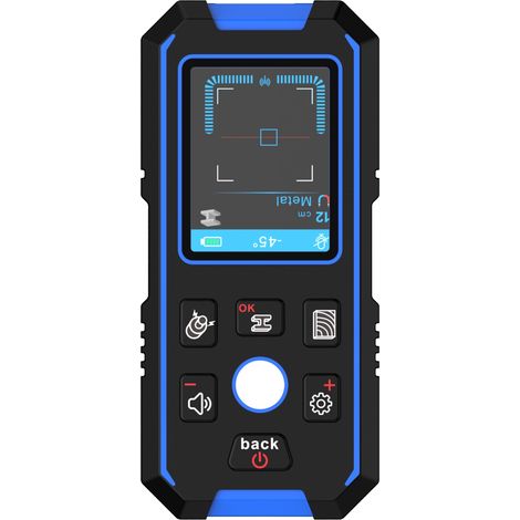 Le détecteur mural rechargeable NOYAFA NF-518 est doté d'un localisateur de trous, d'un écran LCD et d'une alarme sonore. Il convient à la détection de métaux, de poutres, de câbles électriques et de  (1/5)