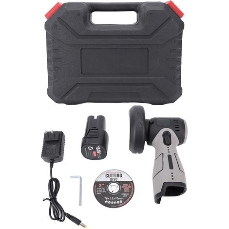 [JAMAIS UTILISÉ]Mini meuleuse d'angle sans fil, outil électrique portable sans balais pour la découpe, le meulage et le polissage, avec batterie de 2000 mAh (1/5)