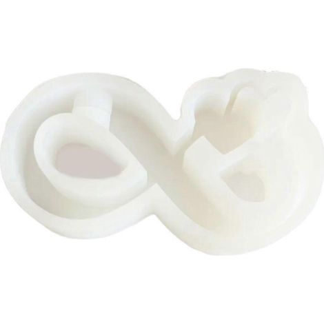 Moules pour vases en forme de cœur et de ruban, moules en plâtre, moules pour moulages, moules en silicone pour pots de fleurs