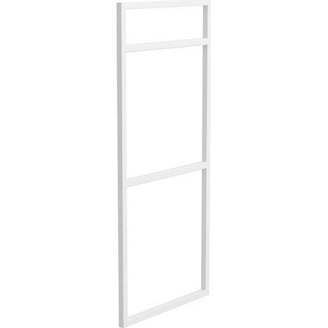 Metallgestell LLOYD HOCH für Schränke und Strukturen Compakt MATT WEIß 333 x 16 x 790 mm (1/5)
