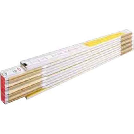 DOPPIO METRO IN LEGNO CARDINALE