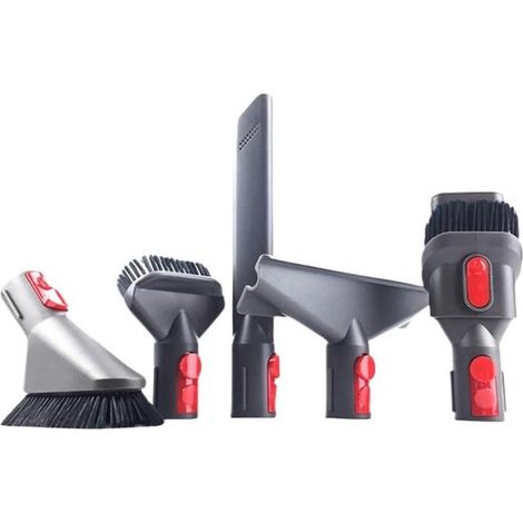 Adecuado para aspiradoras Dyson V7V8V10V11V12V15. Accesorios para cabezal de succión: cabezal de cepillo para colchón, cepillo redondo suave (1/5)