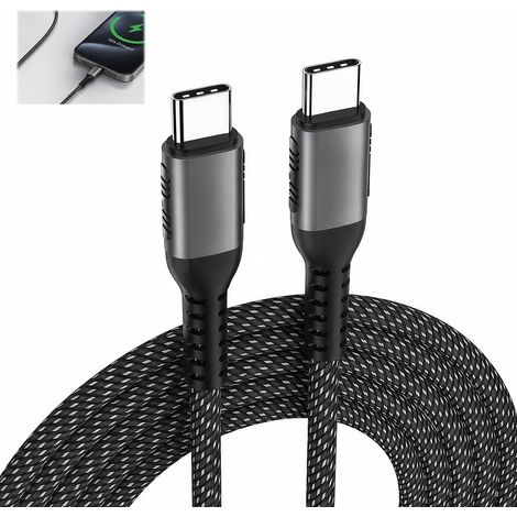 240W, 1.5m USB4 Cable 80Gbps, USB Type-C Data Cable with 16K or dual 8K video transmission, compatible with MacBook, monitor, docking station, iPad, iPhone and other USB-C devices (1/5)
