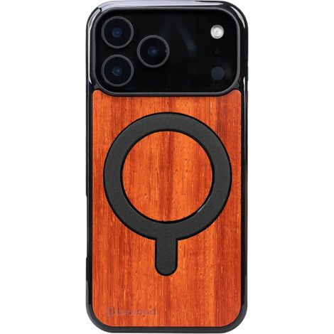 Bewood Holzhülle für iPhone 17 Pro Max Padouk mit MagSafe (1/3)