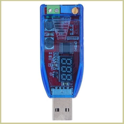 Cocosity Module Alimentation USB DCDC Réglable Convertisseur de Tension 5V 3.3V 9V 12V 24V (1/4)