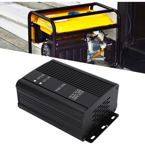Chargeur de batterie automatique pour groupe électrogène diesel, alimentation par commutation de batterie AC100-240V BAC06A12V (1/5)