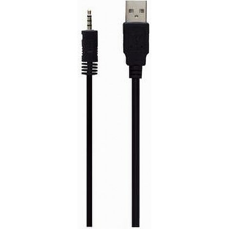 MaxTech - Cavo Usb Ricarica Per Dispositivi Cellulari Entrata Jack 3,5mm 1mt Maxtech Usb2.0-dc - (1/2)