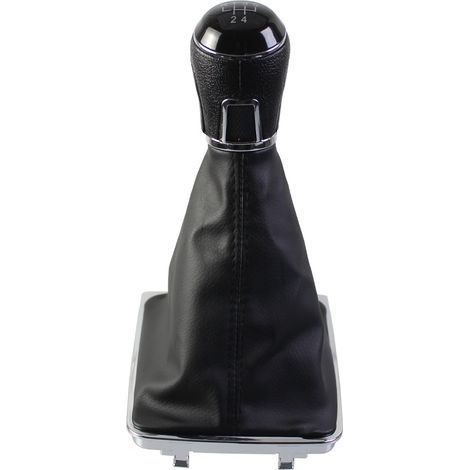 Passend für Volkswagen Passat B7: Staubschutzset für Schaltknauf aus Kunststoff, Schaltknauf-Baugruppe aus Kunststoff, schwarze Kappe, 5 Gänge. (1/4)
