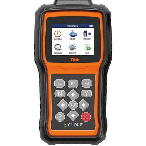 Outil de contrôle de pression des pneus T66 : Réapprentissage, activation et programmation des capteurs TPMS (comme illustré). (1/5)