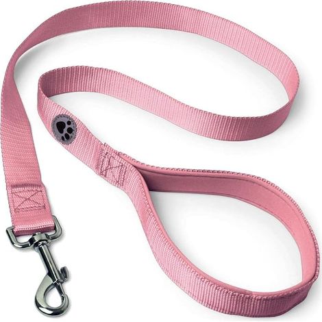 Laisse Chien avec Poignée Souple (Rose, 100cm (1m)) (1/5)