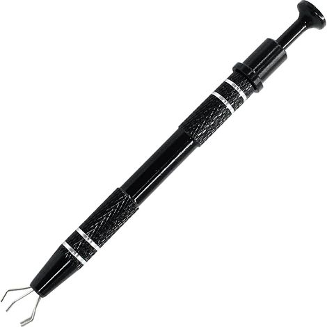 Outil de récupération de précision pour bijoux, style stylo, extracteur de composants électroniques anti-statique avec embouts en alliage d'aluminium (1/5)