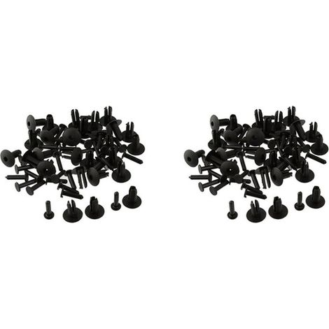 Convient pour la réparation de rivets de seuil de roue de voiture 51118174185, clip d'arc, 200 pièces, bande de garniture de pare-chocs