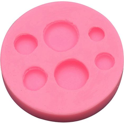 Moule à Macarons 3D DIY pour Pâtisserie, Savon, Bougie et Fondant (1/4)