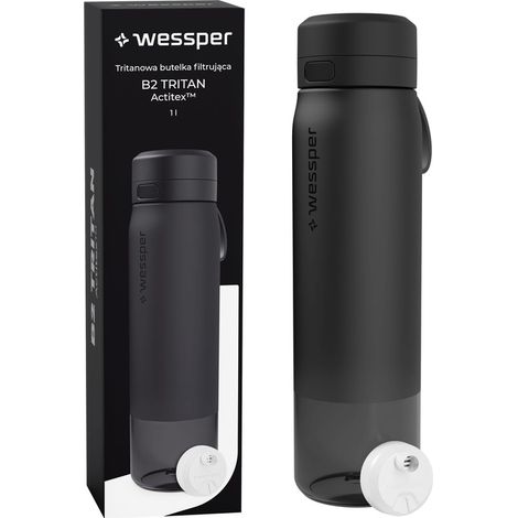 Wessper B2 1l Tritan BPA-freie Wasserfilterflasche (1/5)