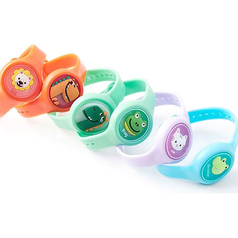 8 pièces Bracelet Anti-Moustiques Enfant, Monture Animaux Lumineuse, Bande Répulsive Poignet (1/5)