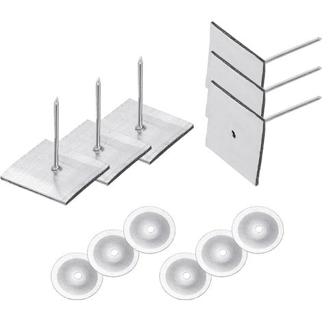 50 Sets 30mm Self Adhesive Insulation Pins (1/5)