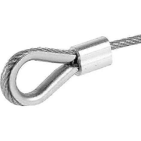 Kit de câble 25-26 de 15 m/3 mm en acier inoxydable gainé PVC pour plantes grimpantes et balustrades de jardin. (1/4)