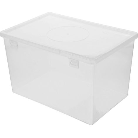 Boîte à pain hermétique (lot de 2) pour réfrigérateur, conservation de l'humidité, pour particuliers, 20,80 x 14,50 x 12,70 cm (1/5)