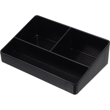 Organisateur de fête de café, 3 compartiments, organisateur de sachets de thé, sachets de thé, support de sachets de sucre, support de café, boîte de rangement, emballage pour thé, café, édulcorant, p (1/5)