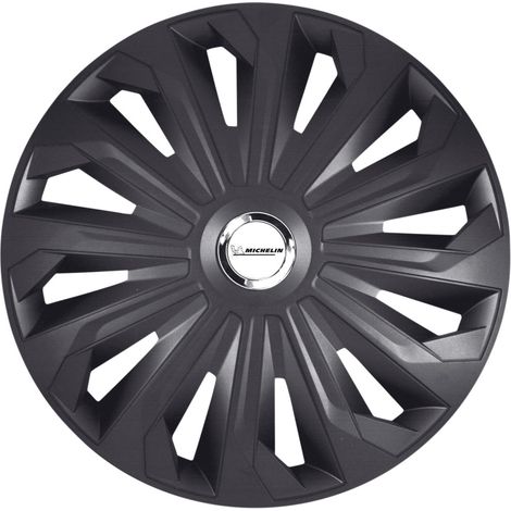 Michelin Radzierblenden Fabienne 38 cm (15 Zoll) schwarz 4 Stück Reifen & Felgen (1/3)