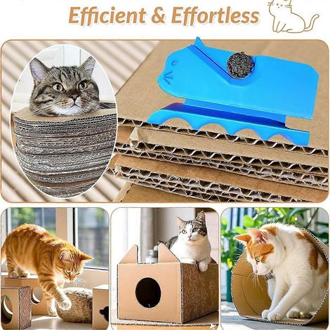 Emporte-pièce pour griffoirs pour chats, griffoirs en carton à faire soi-même (1/5)