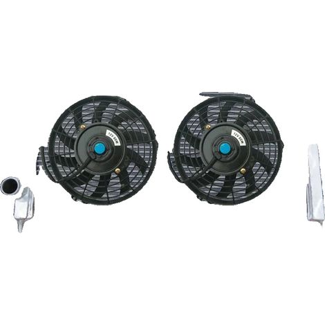Radiador de aluminio, tamaño del núcleo 530 mm x 265 mm x 42 mm, tamaño total 650 mm x 290 mm x 55 mm, diámetro de entrada/salida 35 mm, configuración de 2 filas, compatible con Opel Corsa A y Vauxhal (1/5)