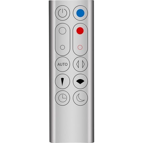 1 Télécommande Pour Dyson HP02 HP03, Infrarouge 3.0, ABS Argenté, Ventilateur (1/4)