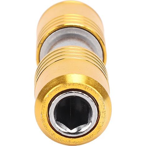 Porte-embout de tournevis à Double extrémité, adaptateur de douille à dégagement rapide, tige d'extension pour embouts à tige hexagonale de 1/4 pouces, 2 pièces (1/5)