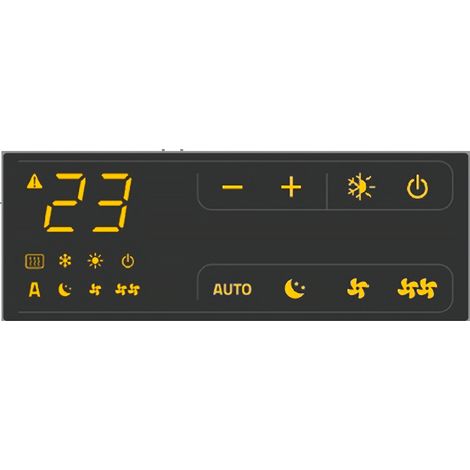 DAIKIN 4-stufiger-Regler mit Raumthermostat Elektron. Smart-Touch-Regler (on board), EKRTCTRL2 (1/2)
