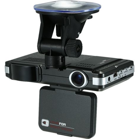 V10 Mobile Radar Dash Cam & Car Speed Camera (2-in-1) HD 1080P (English/Russian) (1/3)