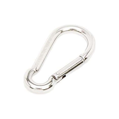 Moschettone Acciaio Inox Mm.60