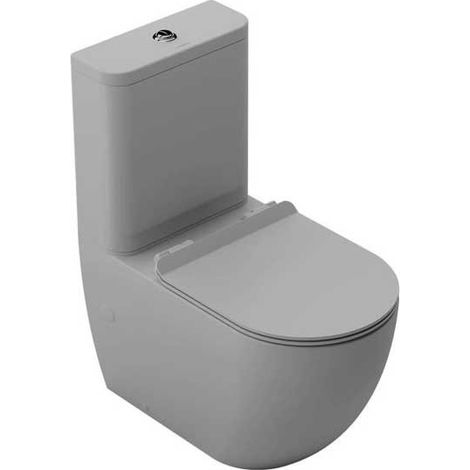 Pack WC Verona Gris Mate - Fossil