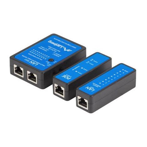 Lanberg nt-0404 tester per cavi di rete po nero, blu (1/3)