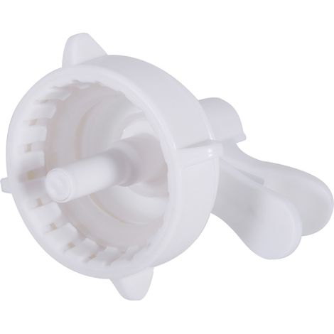 Robinet de rechange en plastique blanc pour bouteille d'eau (1 pièce).