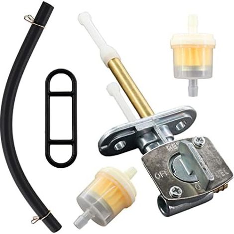 Robinet dEssence Carburant 34mm pour YFM350 générateur dessence Pit Dirt Bike ATV moto Quad cyclomoteur Scooter Valve de Commutateur pour Yamaha PW80 PY80 PeeWee 80 TTR125 2000-2005 (1/5)