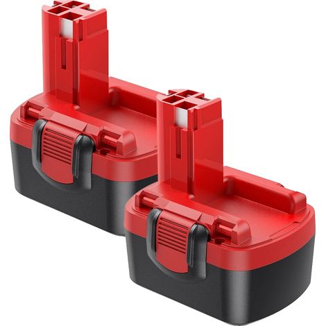 Batterie pour outils électriques Bosch, capacité de 4000mAh, technologie Ni-MH, 2 Batterie BAT038 (1/2)