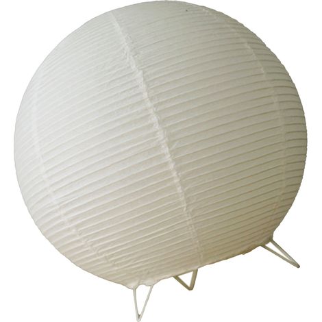 Abat-jour rond en papier, éclairage doux et indéformable, pour lampe de chevet.