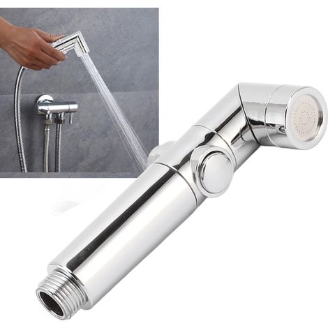 Pistolet de toilette élégant pour usage domestique, avec buse de bidet sous pression. (1/5)