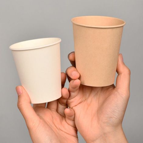 400 gobelets jetables 220ml papier carton qualité supérieure. Compatible boissons chaudes/froides, usage intérieur et nomade. (1/4)
