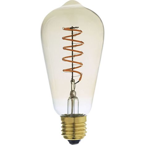 lampe à led - amber led - culot e27 - 4w - 2200k - dimmable - 20020 (1/4)