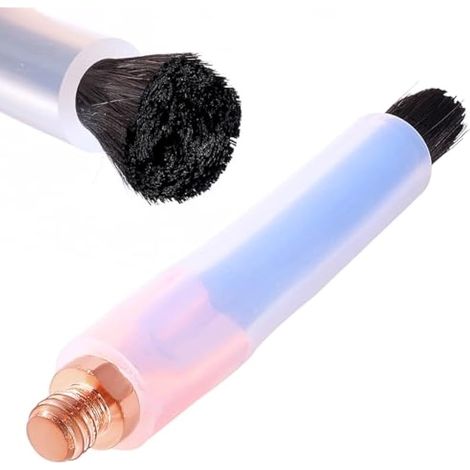 M8 Brosses à Souder Industrielles Nettoyag, Outil de Nettoyage en Fibre de Carbone Cuivre, Brosse de Soudage en Fibre de Carbone, pour le Nettoyage des Coutures de Soudure TIG WIG MIG
