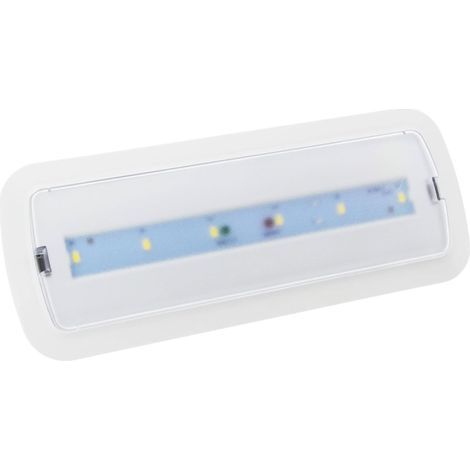LED-Notleuchte, 3 W, 250 lm, Weiß, Wand- oder Deckenmontage (1/5)