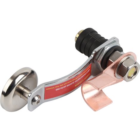 MWGC1-600F2 Magnetische Erdungsplatte für Schweißarbeiten, starker magnetischer Erdungsanschluss, hohe Saugkraft (1/5)