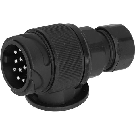 Adaptateur fiche remorque 12V UE, prise étanche 13 broches, connecteur faisceau électrique caravane camion (1/5)