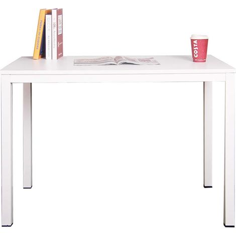 soges Schreibtisch Computertisch Klassischer PC Tisch Bürotisch Arbeitstisch Esstisch für Home Office