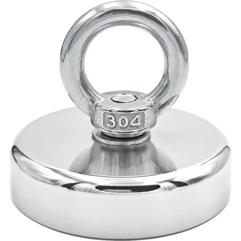 Angelmagnet, hohe Zugkraft, langlebige Stahlbeschichtung, KND42 Pull Max 61kg (1/2)