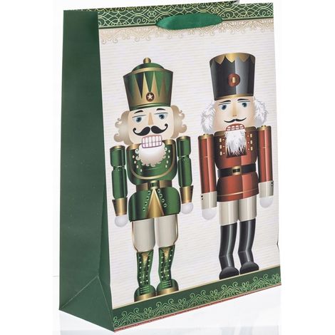 Sac cadeau de Noël en papier 40x30x12 cm (1/5)