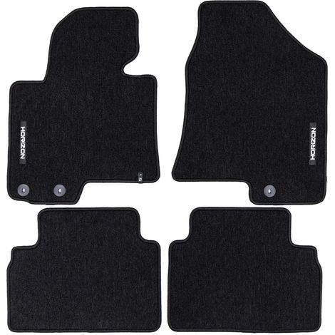 Tapis de Sol de Voiture pour Kia Sportage III 2010-2015 Velours Noir 4Pcs (1/5)
